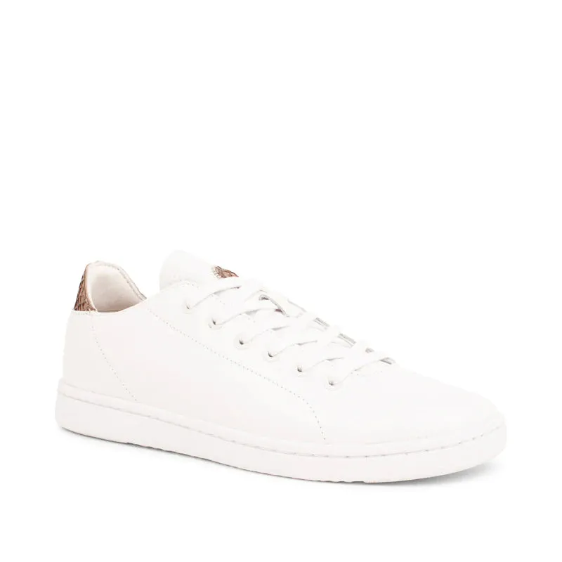 Woden Jane White Leather Sneaker