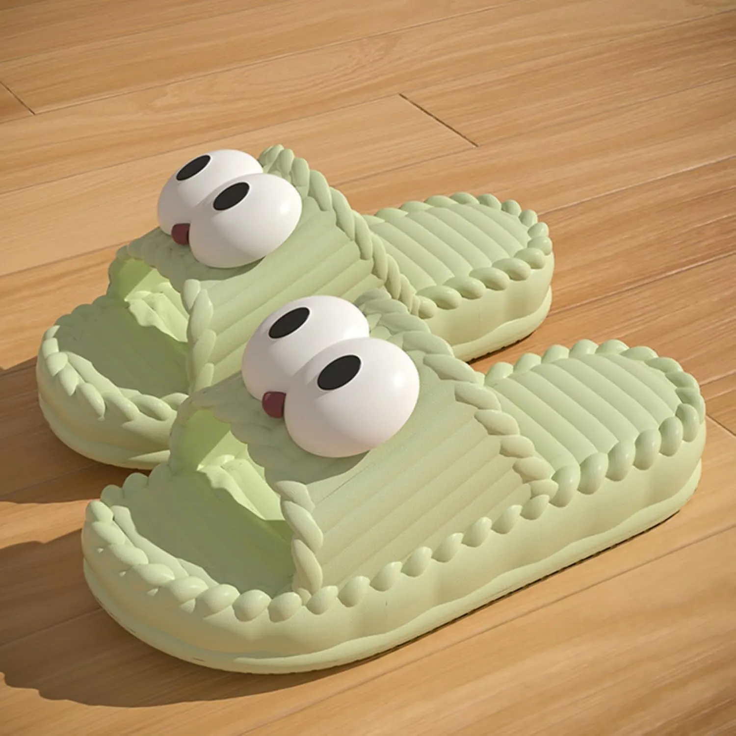 Women’s Bow Polka Dots Slippers Sandals Summer Puppy Dog Bear Flat Cute Slides Cushioned Home Beach Outdoor Shower Shoes