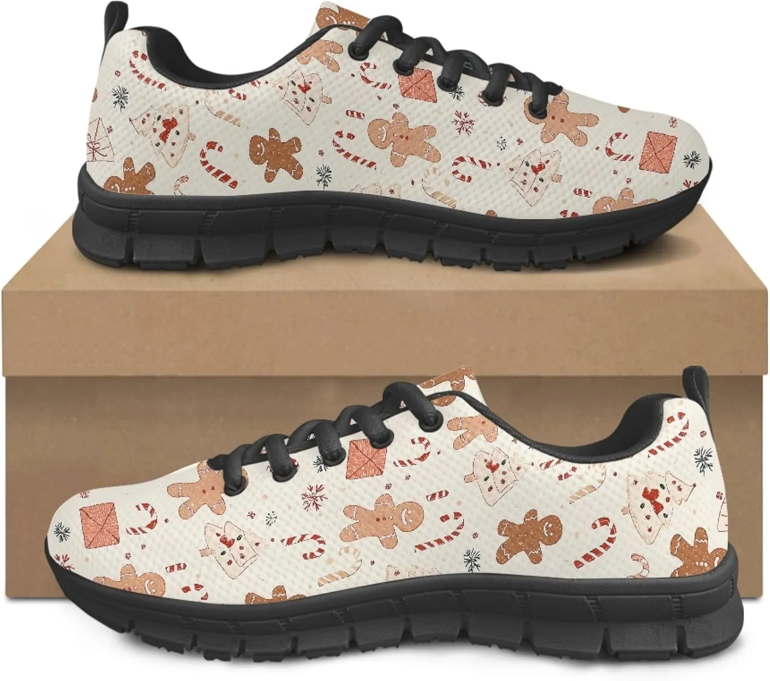 Womens Breathable Sports Shoes Teens Trainer Running Travel Sneaker Walking Low Heel Lightweight Sneakers