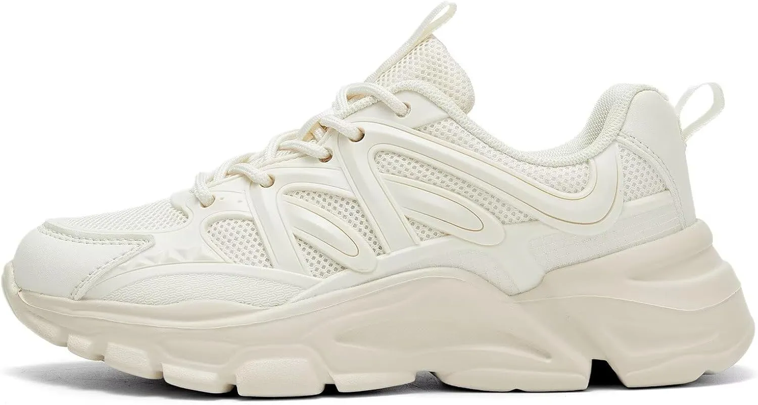 Womens Ladies Walking Shoes Fashion Running Sneakers Casual Comfor Lightweight Breathable Soft Sole Gym Tennis Work