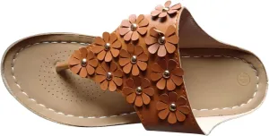 Women's New Summer Floral Wedge Flip-flops