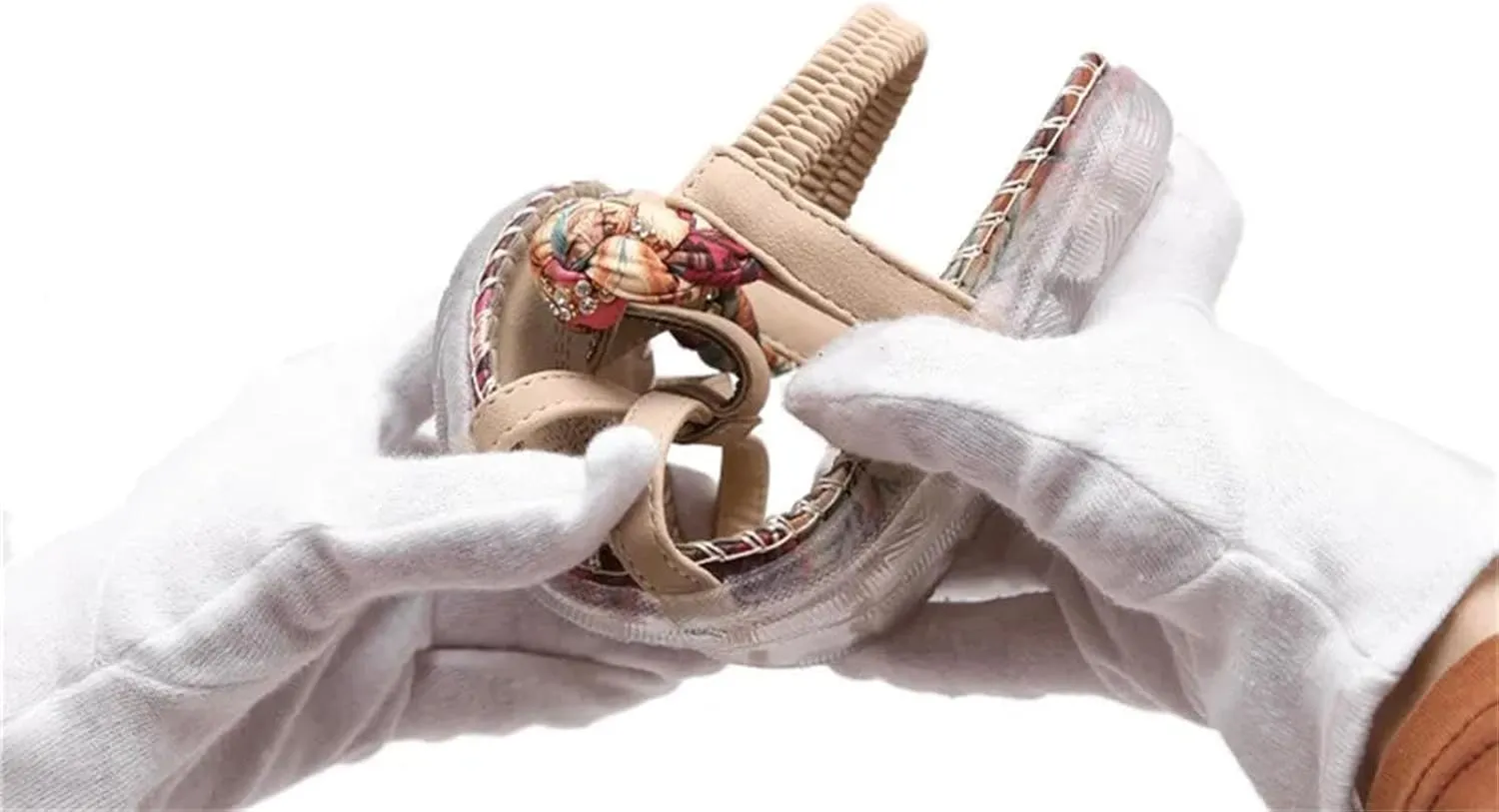 Women's Rhinestone Flat Sandals Summer Ethnic Beach Casual Shoes Gladiator Sandals