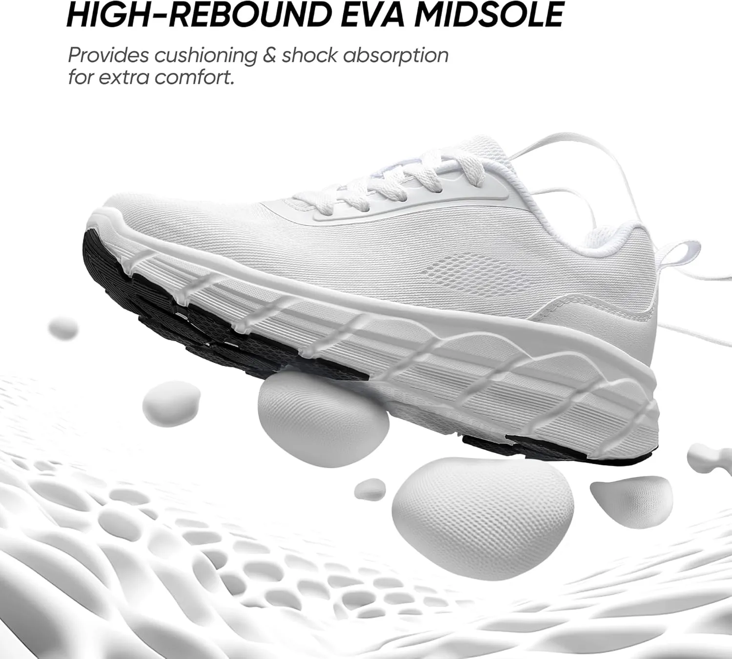 Women's Road Running Shoes Lightweight Breathable Athletic Sneakers Gym Cross Trainer Walking Shoes