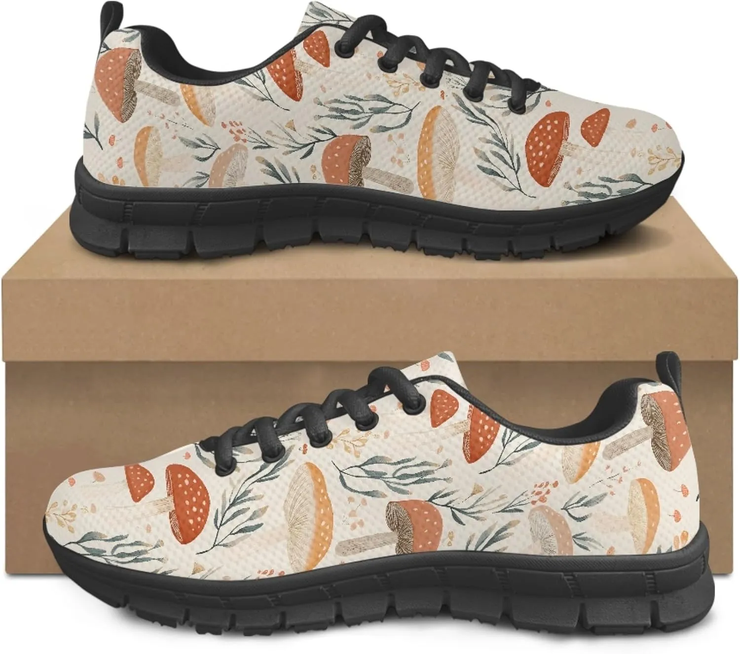 Womens Running Shoes Trainer Sports Causal Travel Sneaker Walking Low Heel Lace up Breathable Flexible Sneaker for Adults Teens