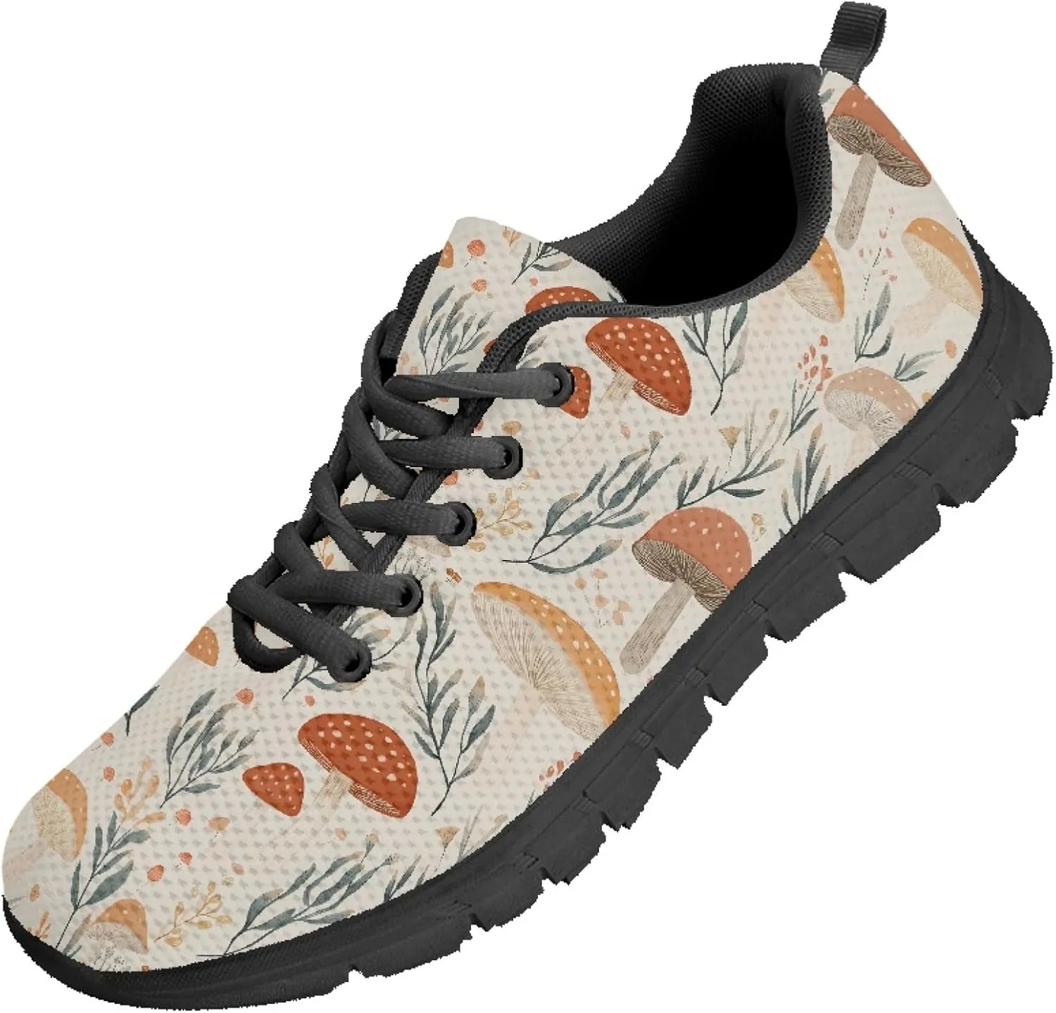 Womens Running Shoes Trainer Sports Causal Travel Sneaker Walking Low Heel Lace up Breathable Flexible Sneaker for Adults Teens