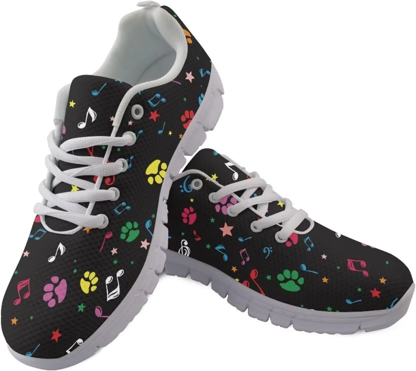 Women's Sneaker Running Shoes Walking Tennis Athletic Lightweight Breathable Mesh Sports Trainer