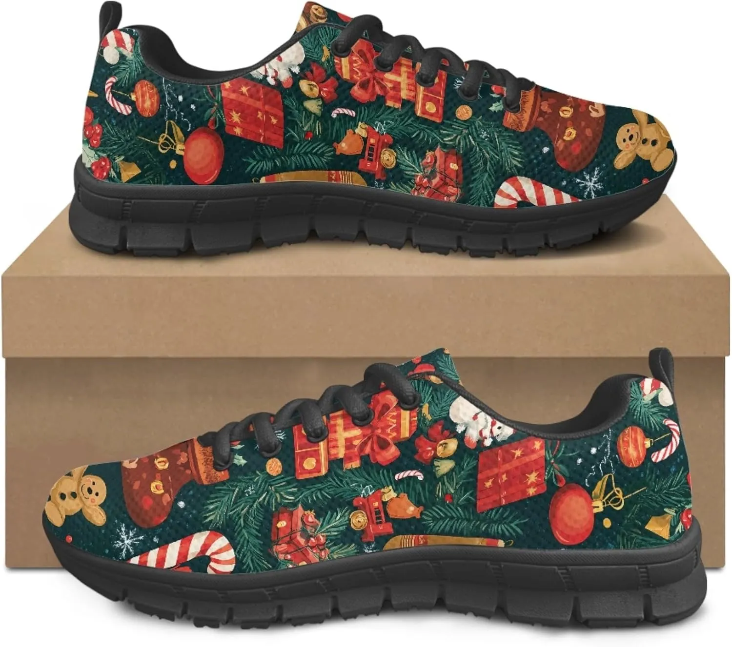Women's Sports Trainer Running Sneakers Adults Causal Travel Shoes Outdoor Walking Low Heel Lace up Shoe Breathable Flexible for Lady