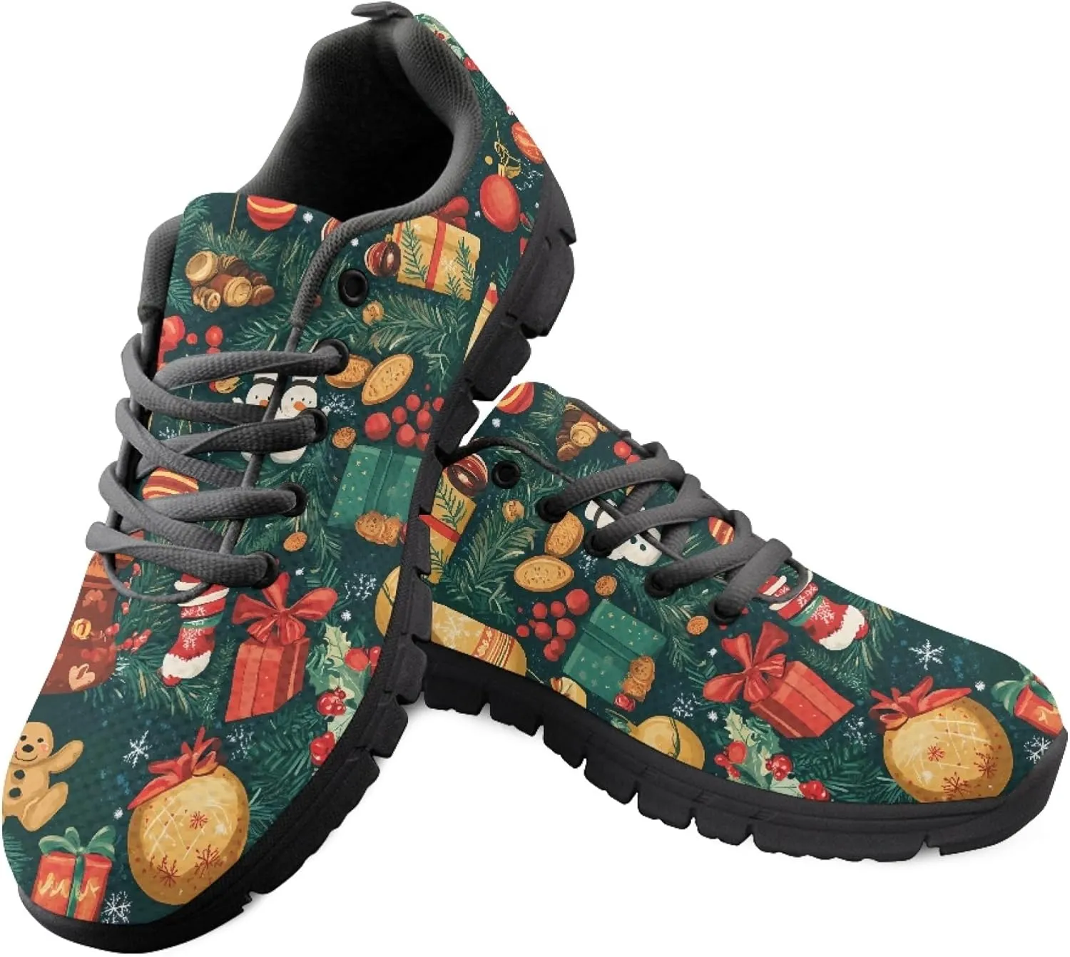 Women's Sports Trainer Running Sneakers Adults Causal Travel Shoes Outdoor Walking Low Heel Lace up Shoe Breathable Flexible for Lady