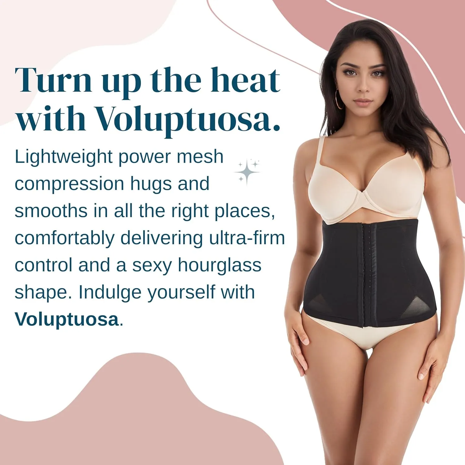 Women's, Ultra-Firm Trainer with Tummy Control, Shapewear for an Hourglass Figure, Waist Cincher