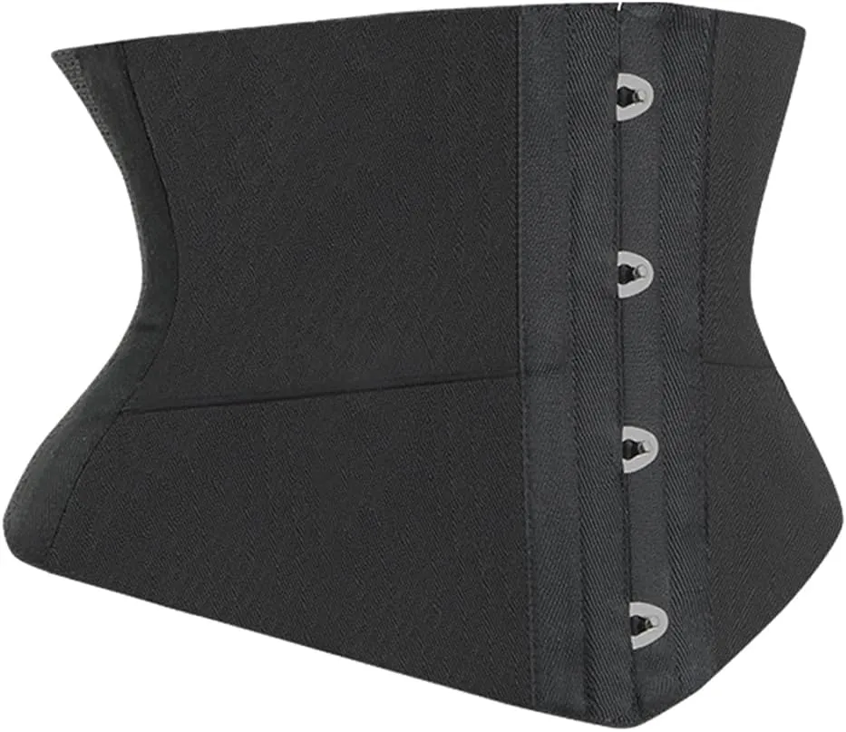 Women's Underbust Corset Short Torso Waist Trainer Hourglass Body Shaper