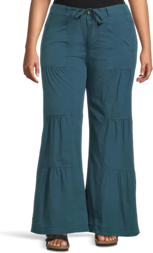 XCVI Women's Terraced Wide Leg Pants