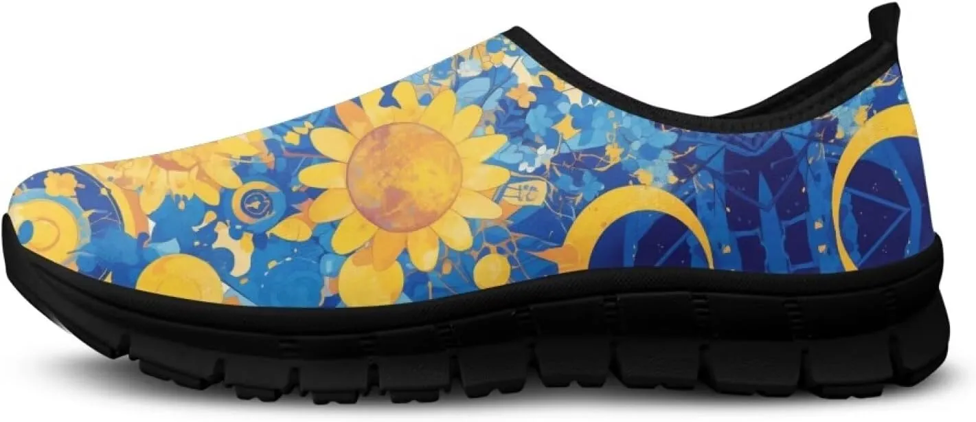Ystardream Women's Loafers & Slip-Ons Casual Canvas Slip-On Ladies Travel Shoes
