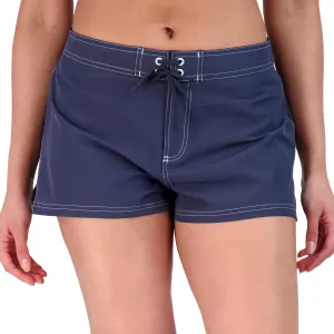 ZeroXposur Womens Swim Shorts with Liner – Black Swim Shorts for Women - Adjustable Stretch Waistband and Back Pocket